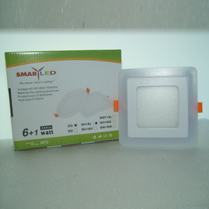 SMART LED COLORFUL PANEL LIGHT- 14-6+1W