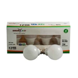 12W BULB 4PK-3000K/4000K/6500K