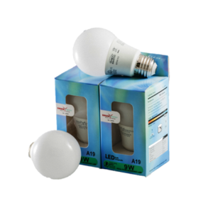 9W BULB-3000K/4000K/6500K (A19)
