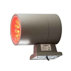 1X18W 1-SIDED UP & DOWN LIGHT-RED