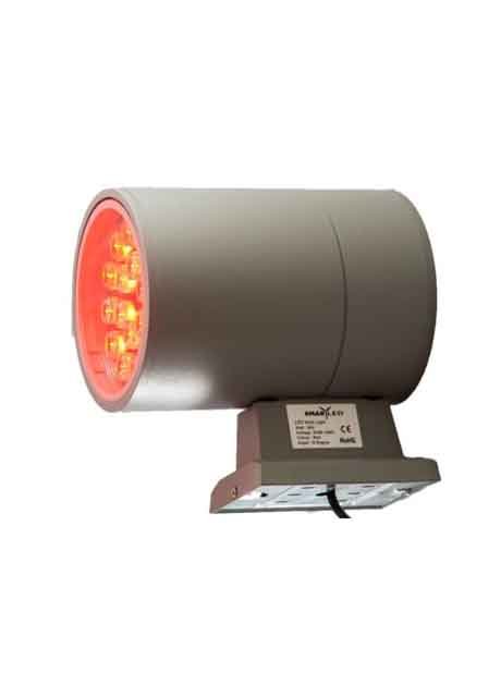 1X18W 1-SIDED UP & DOWN LIGHT-RED