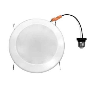 15W 7.5″ DISK LIGHT- WHITE FINISH